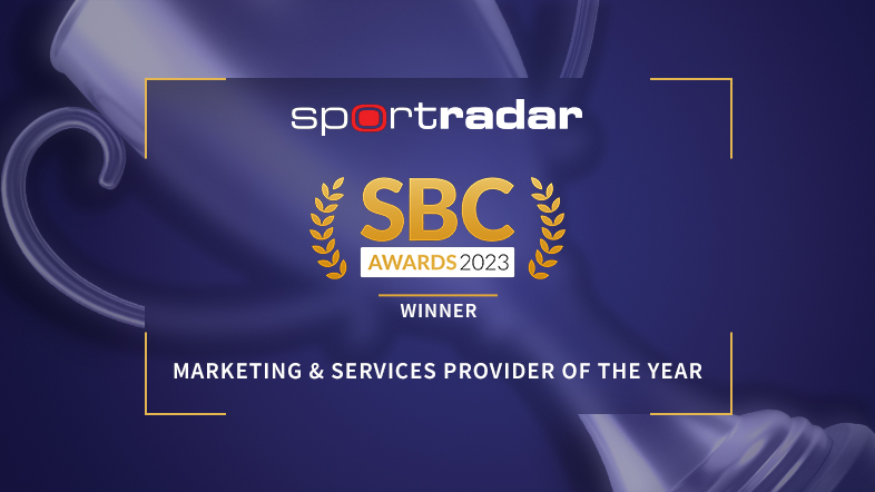 Sportradar - SBC Awards 2023